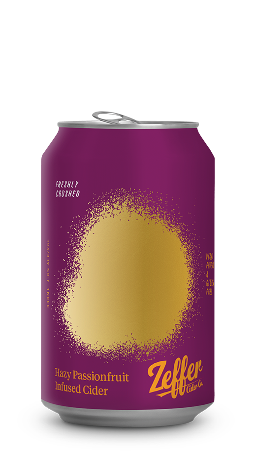 Hazy Passionfruit Infused Cider